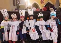 Slavnostní zahájení Tříkrálové sbírky