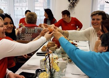 Velikonoční snídaně v Domově s pečovatelskou službou Palackého