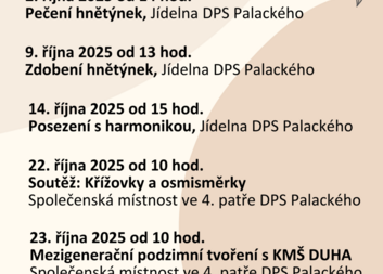 Akce v říjnu 2025