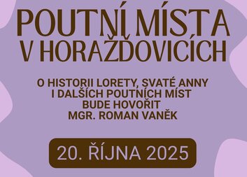 Poutní místa v Horažďovicích