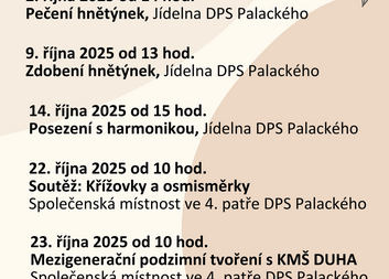 Akce v říjnu 2025