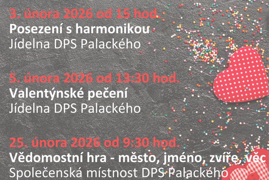 Akce v únoru 2026