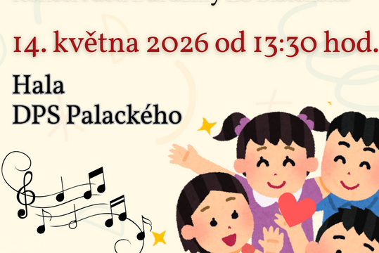Zpíváme pro radost - koncert dětí z družiny ZŠ Blatenská
