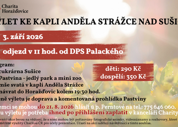 Výlet ke kapli Anděla Strážce