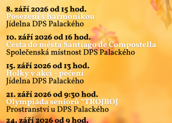 Akce v září 2026